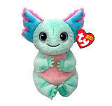 Мягкая игрушка TY Алекс, мятный аксолотль, 15 см
