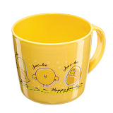 Детская чашка Happy Baby Mug, 200 мл, желтый