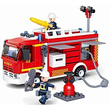 Конструктор Sluban Пожарная машина, 343 дет.
