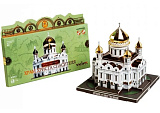 Сборная модель Умная Бумага Храм Христа Спасителя. Москва в миниатюре