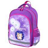 Рюкзак для начальной школы Пифагор School Hedgehog, 38x28х14 см