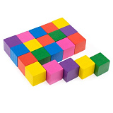 Кубики Томик Цветные, 20 кубиков