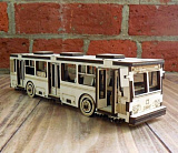 Cборная модель AltairToys Автобус, в коробке
