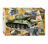 Пазл Step Puzzle Танк Т-34, 500 эл.