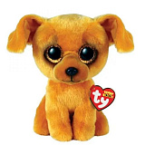 Мягкая игрушка TY Даухунд, коричневая собачка, 15 см