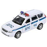 Модель машины Технопарк Lada 2171 Priora, Полиция, инерционная