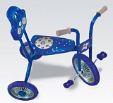 Велосипед Moby Kids Лунатики, 3х-кол., синий, 53*48*32 см