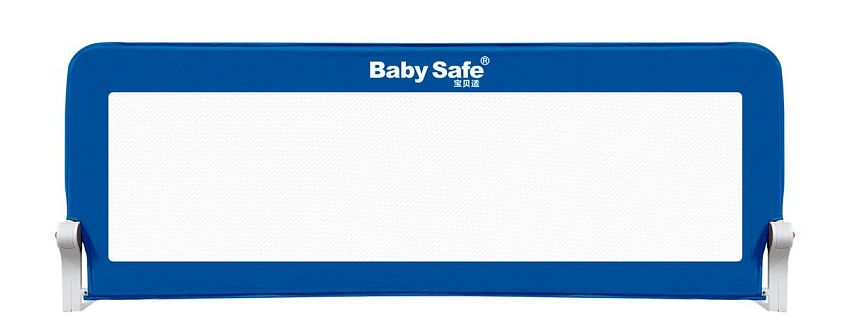 Барьер Baby Safe XY-002A1.SC.3 для детской кроватки, 120*67 см, синий