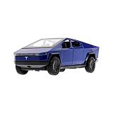 Модель машины Технопарк Tesla Cybertruck, синяя, инерционная