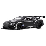 Модель автомобиля Автопанорама Bentley Continental GT3 Concept, черная, 1/24