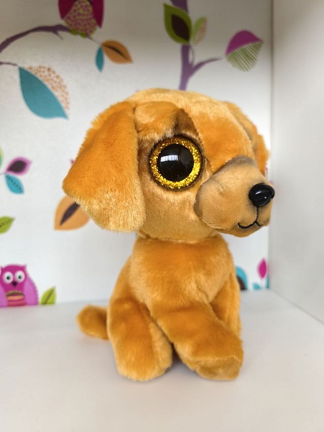 Мягкая игрушка Зузу, коричневая собачка, 15 см - N5 Мягкая игрушка Зузу, коричневая собачка, 15 см - фото N5