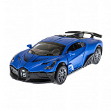 Модель машины Технопарк Bugatti Divo, синяя, инерционная