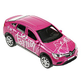 Модель машины Технопарк Renault Arkana, розовая, инерционная