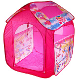 Палатка детская игровая Играем Вместе Барби, 83х80х105 см, в сумке