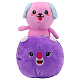 Мягкая игрушка Funky Plush Кенга. Собачка и фиолетовая коала, 15 см