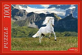 Пазл Рыжий кот, Белая лошадь, 1000 эл.