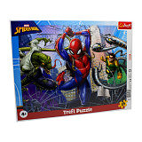 Пазл Trefl Отважный Человек-паук в рамке, 25 дет.