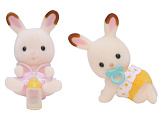 Набор Sylvanian Families Шоколадные Кролики-двойняшки