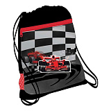 Мешок-рюкзак для обуви Belmil Racing Car, с вент. сеткой и объем. карм. на молн., 35х43 см