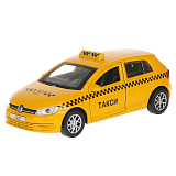Модель машины Технопарк Volkswagen Golf, Такси, инерционная