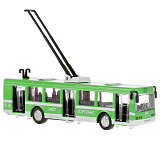 Троллейбус Технопарк Гортранс, зеленый, инерционный