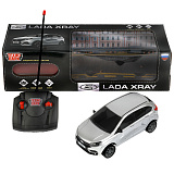 Модель машины Технопарк LADA Xray, серебристая, на радиоуправлении, свет