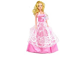 Кукла в розовом платье, 29 см