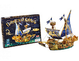 Сборная модель Умная Бумага Пиратский Корабль