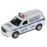 Модель машины Технопарк Infiniti QX80, Полиция, белая, инерционная