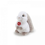 Мягкая игрушка Trudi Кролик Клемент, бело-серый, 20 см