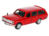 Модель машины Технопарк ГАЗ-2402 Волга, красная, инерционная