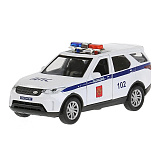 Модель машины Технопарк Land Rover Discovery, Полиция, инерционная
