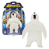 Антистрессовая игрушка 1TOY Monster Flex Полярный Медведь, тянущяяся фигурка, 15 см