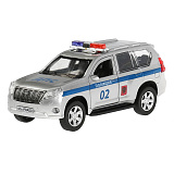 Модель машины Технопарк Toyota Land Cruiser Prado, Полиция, инерционная