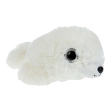 Мягкая игрушка Мульти-Пульти Тюлень белый, белек, 23 см, без чипа, в пак.
