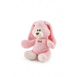 Мягкая игрушка Trudi Заяц Вирджилио, розовый, 26 см