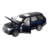 Машинка Автопанорама Range Rover 2013 г., 1/34, темно-синяя, инерционная