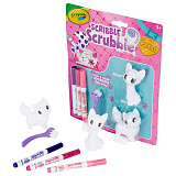 Фигурки Crayola Washimals Котята, для раскрашивания, 2 шт.