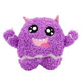 Мягкая игрушка Funky Plush Монстрики, фиолетовый персонаж, 19 см