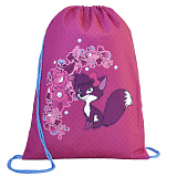 Мешок-рюкзак для обуви Belmil Animal Forest-Foxy, с вент. сеткой, 35х43 см