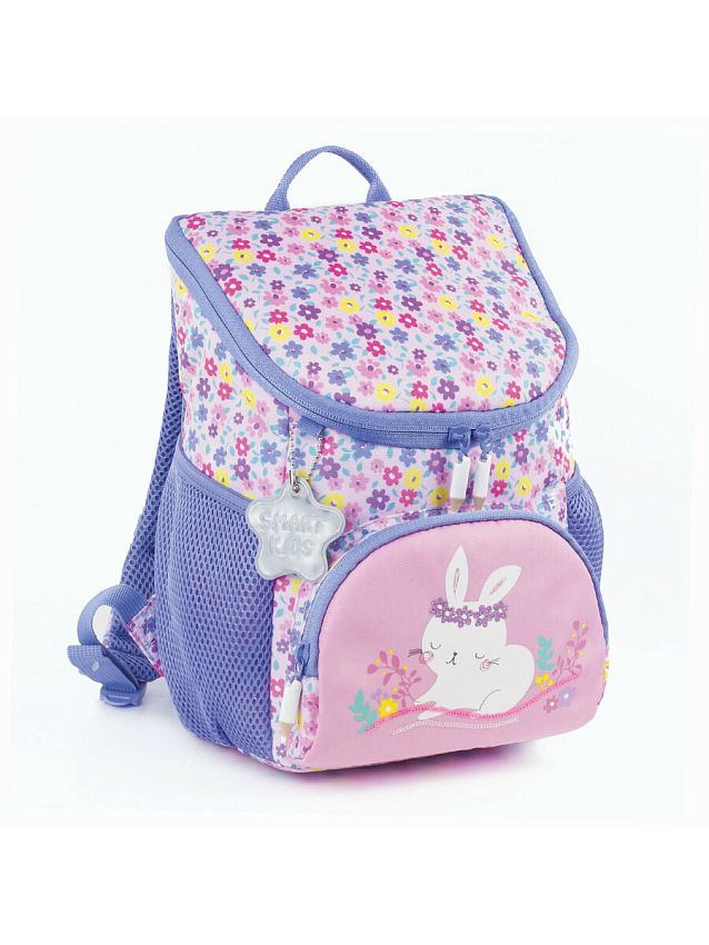 Рюкзак Tiger Family Маленький зайка, для дошкольников, розовый, девочка, 31х24х16 см - фото N14