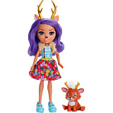 Игрушка Mattel Enchantimals Кукла Данесса Оления с питомцем