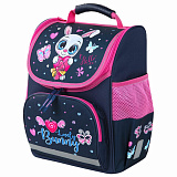 Ранец Пифагор Basic, Lovely Bunny, 1 отделение, 3 кармана, эргономичная спинка, 14L, 35х28х18 см