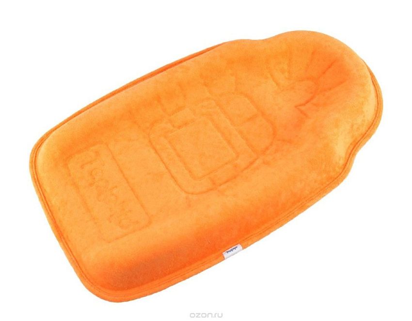 Коврик для пеленания TeploKid, 0-12 мес., оранжевый - фото