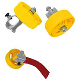 Кронштейны для санок Ника с колёсами, съемные, пара