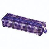 Пенал-косметичка Brauberg Шотландия, полиэстер, светло-фиолетовый, 20х6х4 см