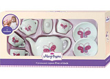 Набор фарфоровой посуды Mary Poppins Бабочка, 9 предметов