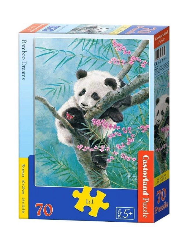 Пазл Castorland Бамбуковые мечты, 70 эл. - фото