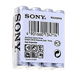Батарейки солевые Sony New Ultra, ААА R03, 4 шт., спайка