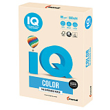 Бумага цветная IQ Сolor A4, 80 г/м2, 500 л., пастель, кремовая